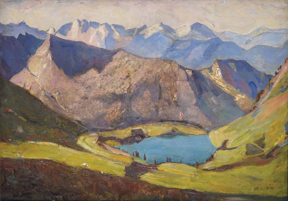 Il lago di montagna